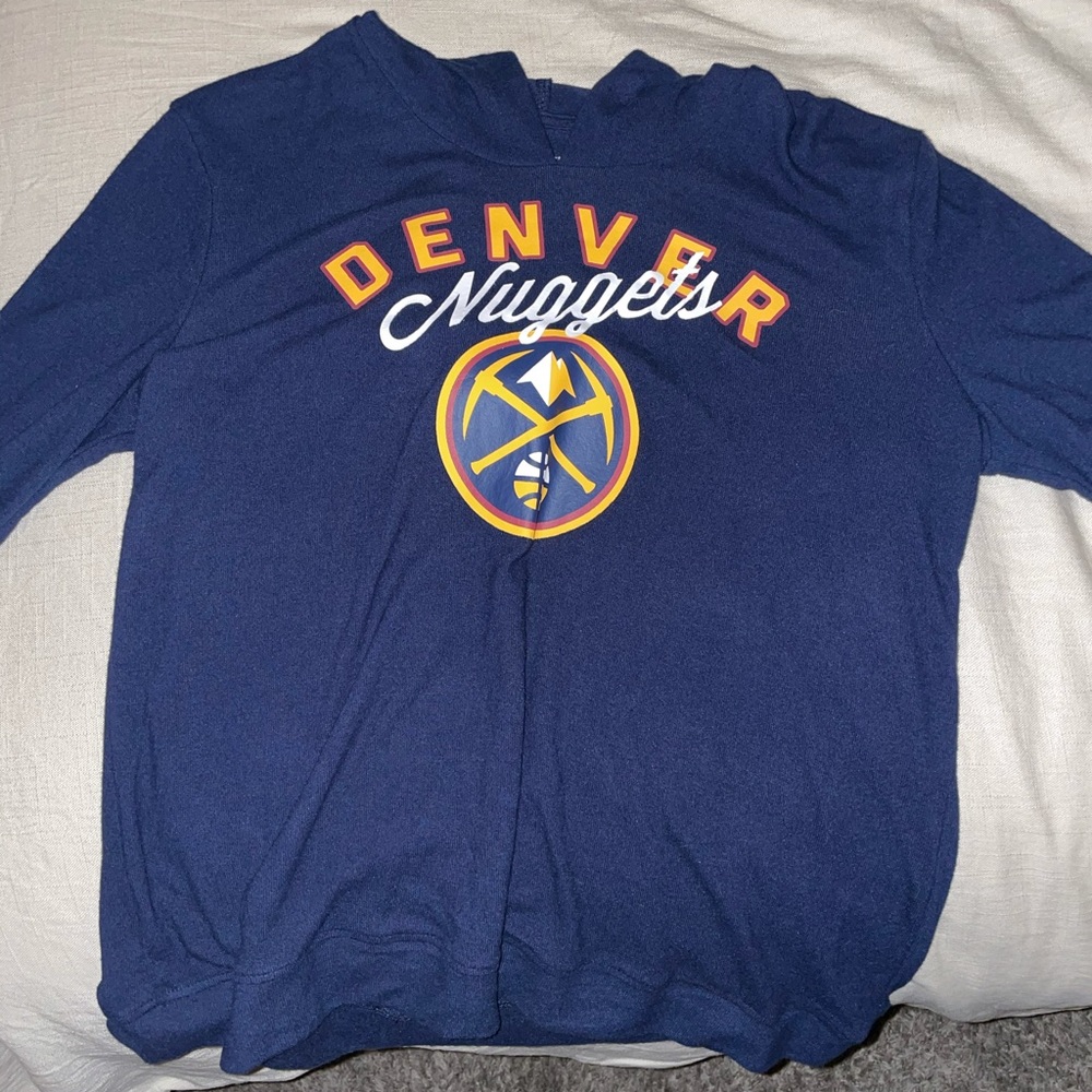 Womens - Navy Blue Nuggets Hoodie
